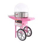 Candy Floss Machine with Cart 60pcs/hr | Adexa HEC03C